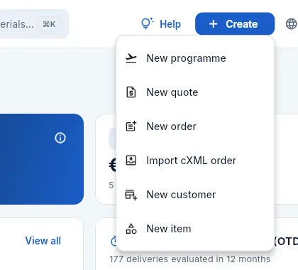 What Marta (Sales profile) can create.
