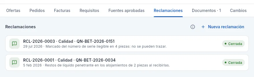 Las reclamaciones de Aeroestructuras Bética.