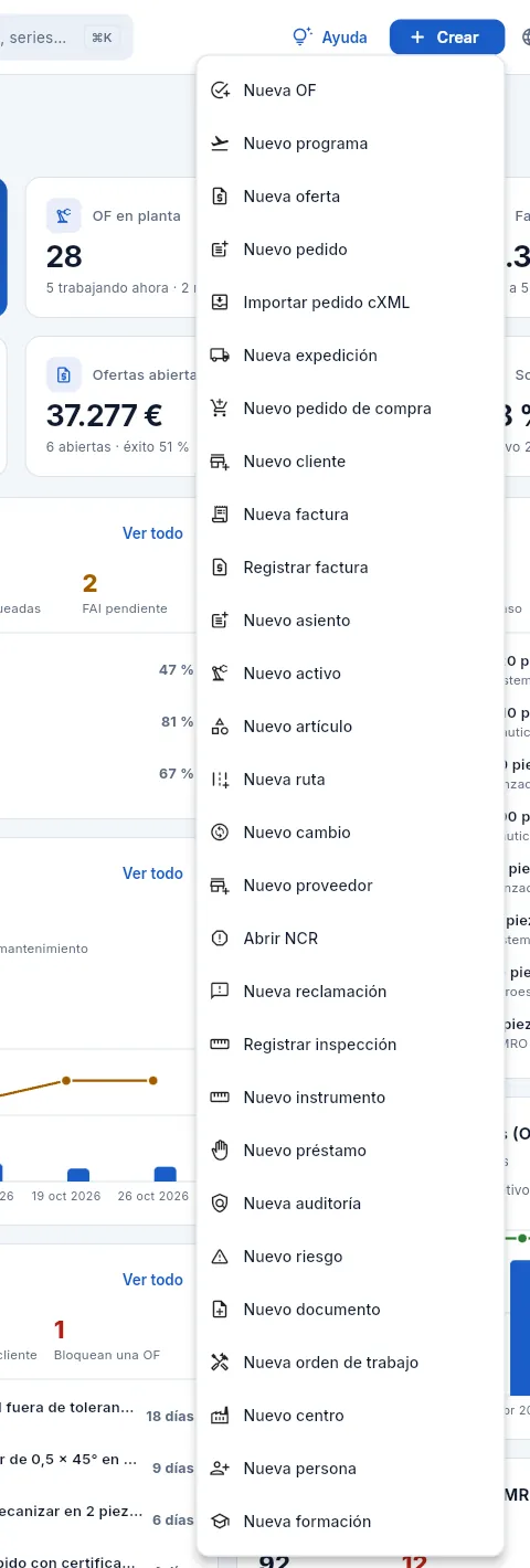Lo que puede crear una administradora.