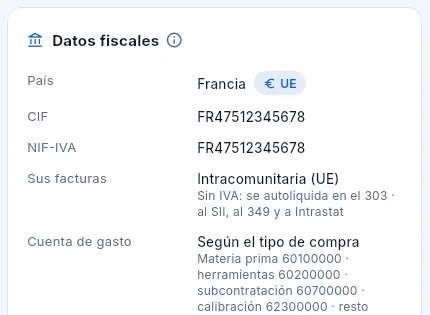 Distribution Aéronautique de Métaux SAS (Toulouse): adquisiciones intracomunitarias.